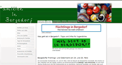 Desktop Screenshot of bergedorferfamilienseiten.de
