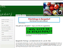 Tablet Screenshot of bergedorferfamilienseiten.de